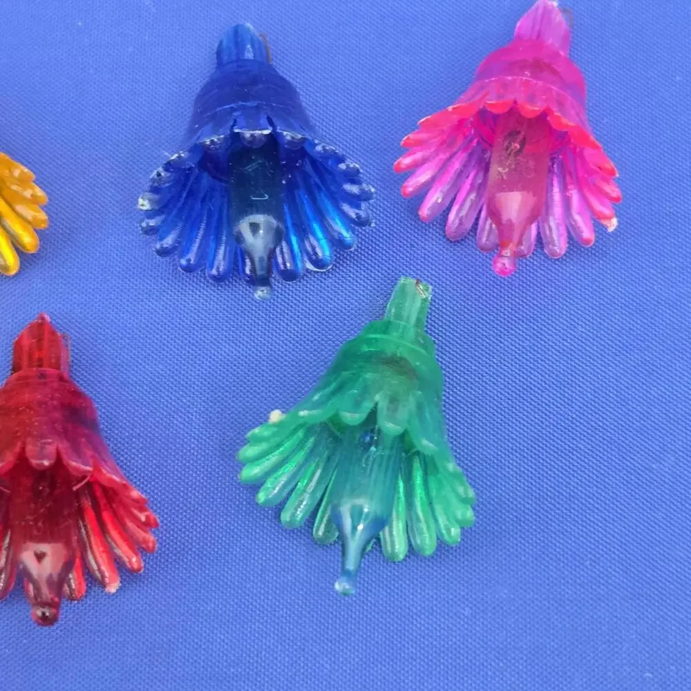 Vintage‎ Jewel-lite Flower Christmas Push-In Replaceable Lamp Bulbs